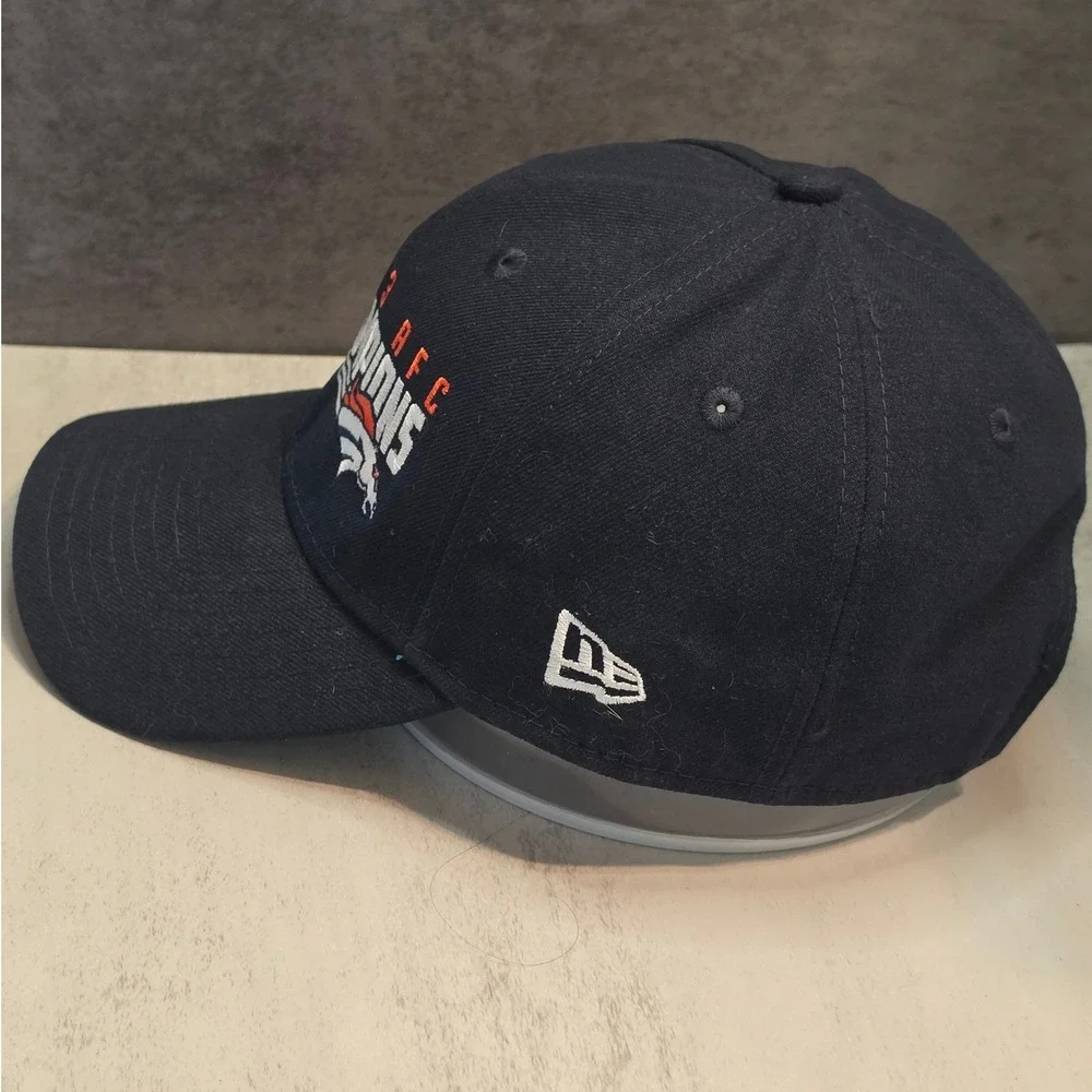 New Era 9FORTY Denver Broncos 2013 AFC Champions Hat Mens Navy Blue NFL Cap